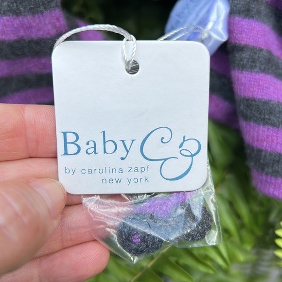 Baby & by Carolina Zapf cashmere baby/toddler scarf - Picture 8 of 9